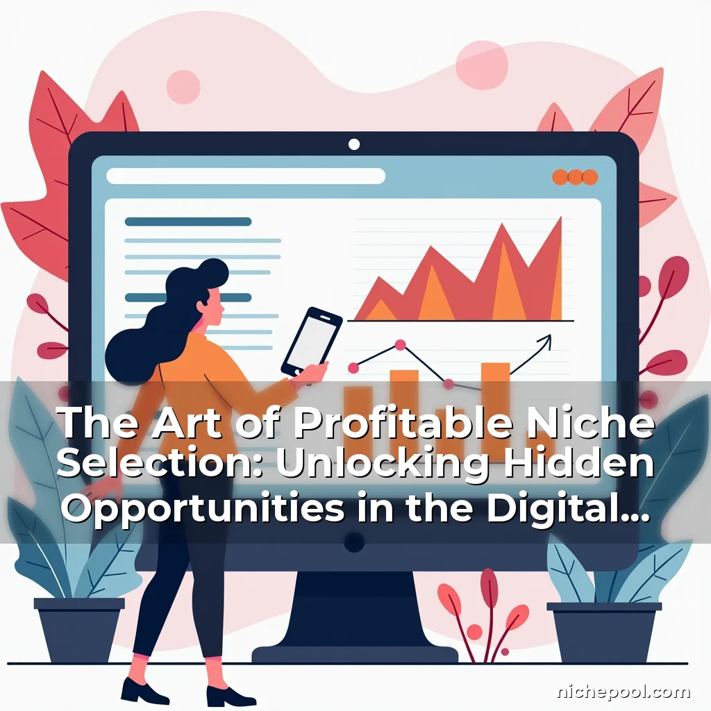 Read more about the article The Art of Profitable Niche Selection: Unlocking Hidden Opportunities in the Digital Marketplace